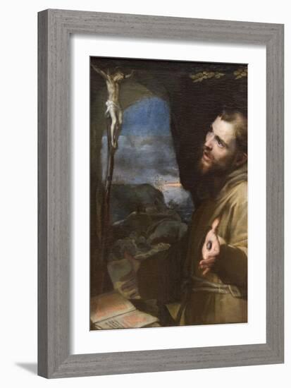 St. Francis-Federico Barocci-Framed Art Print