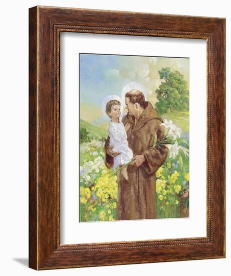 St Francis-Hal Frenck-Framed Giclee Print