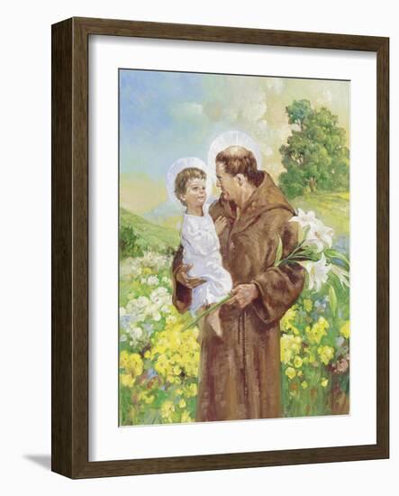 St Francis-Hal Frenck-Framed Giclee Print