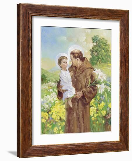 St Francis-Hal Frenck-Framed Giclee Print