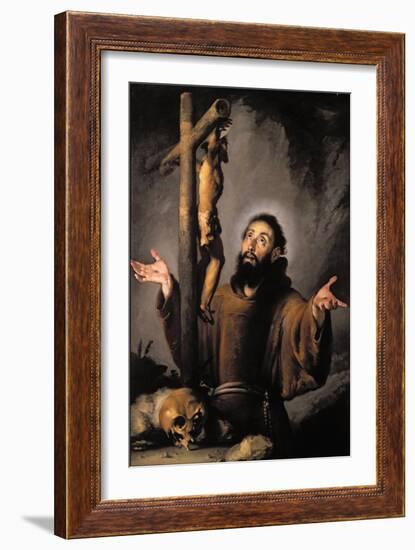 St. Francis-Bernardo Strozzi-Framed Giclee Print