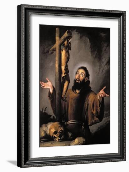 St. Francis-Bernardo Strozzi-Framed Giclee Print