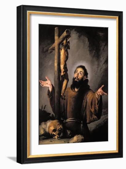 St. Francis-Bernardo Strozzi-Framed Giclee Print