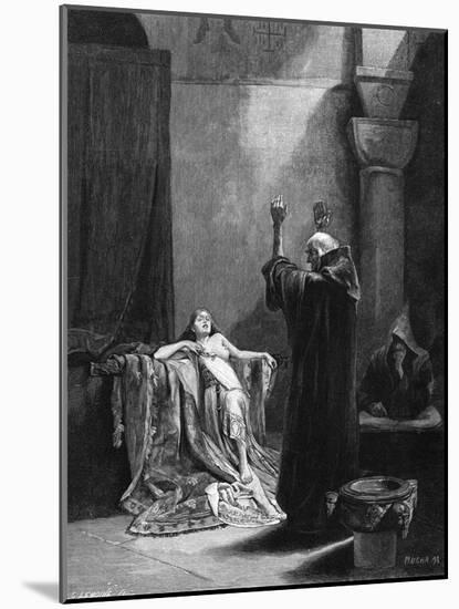 St Gall Exorcises-Alphonse Mucha-Mounted Art Print