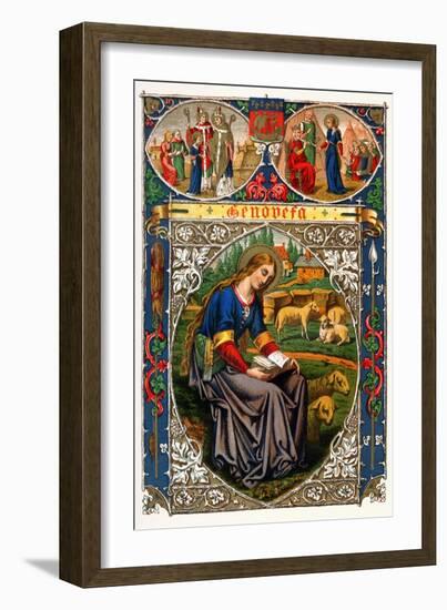 St Genevieve, 1886-null-Framed Giclee Print