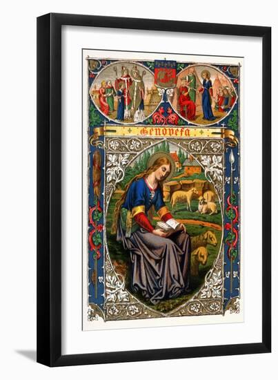 St Genevieve, 1886-null-Framed Giclee Print