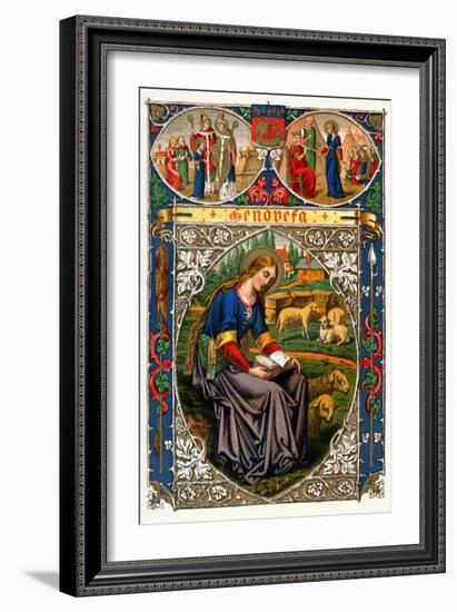 St Genevieve, 1886-null-Framed Giclee Print