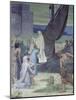 St. Genevieve Bringing Supplies to the City of Paris after the Siege-Pierre Puvis de Chavannes-Mounted Giclee Print