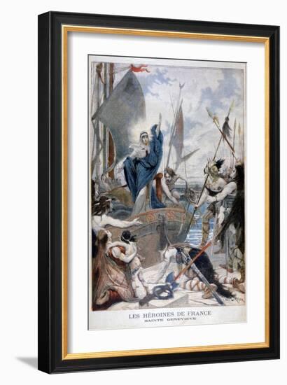 St Genevieve, Heroine of France, 1896-Lionel Noel Royer-Framed Giclee Print