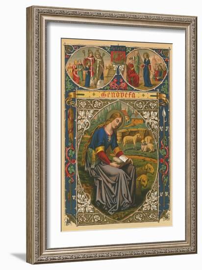 St Genevieve-English School-Framed Giclee Print