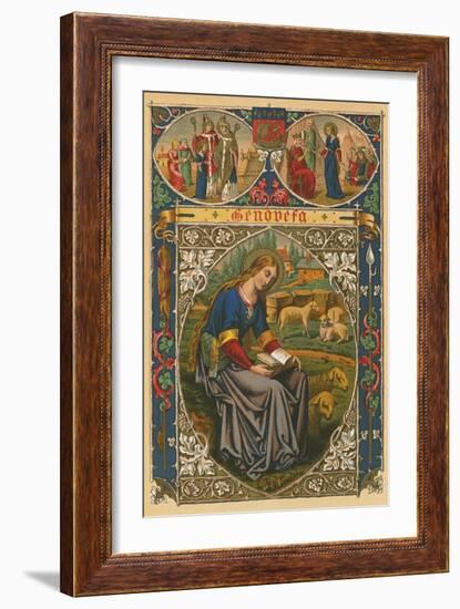 St Genevieve-English School-Framed Giclee Print