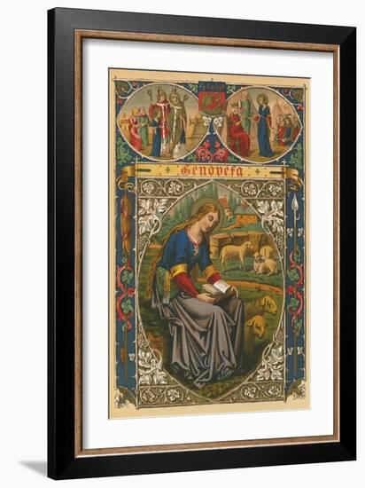 St Genevieve-English School-Framed Giclee Print