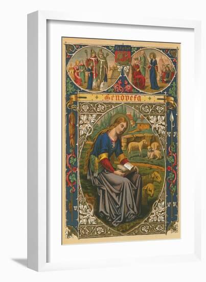 St Genevieve-English School-Framed Giclee Print