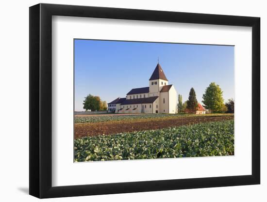 St. Georg Church, Oberzell, UNESCO World Heritage Site, Reichenau Island, Lake Constance-Markus Lange-Framed Photographic Print