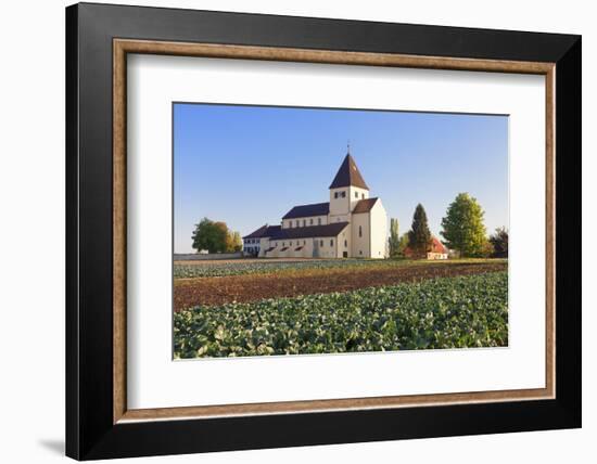 St. Georg Church, Oberzell, UNESCO World Heritage Site, Reichenau Island, Lake Constance-Markus Lange-Framed Photographic Print