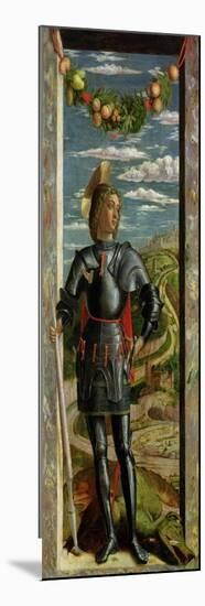 St. George and the Dragon, 1466-67-Andrea Mantegna-Mounted Giclee Print