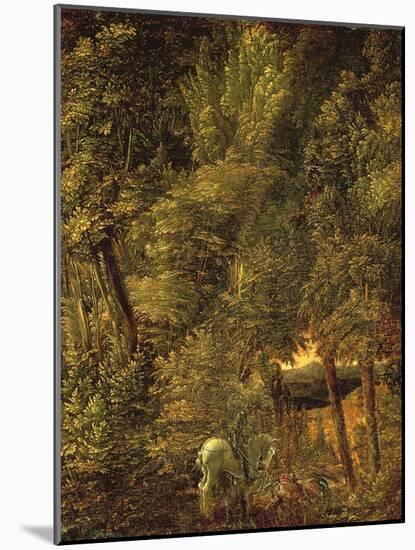 St. George and the Dragon, 1510-Albrecht Altdorfer-Mounted Giclee Print