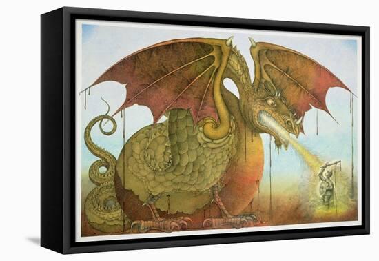 St George and the Dragon, 1979-Wayne Anderson-Framed Premier Image Canvas