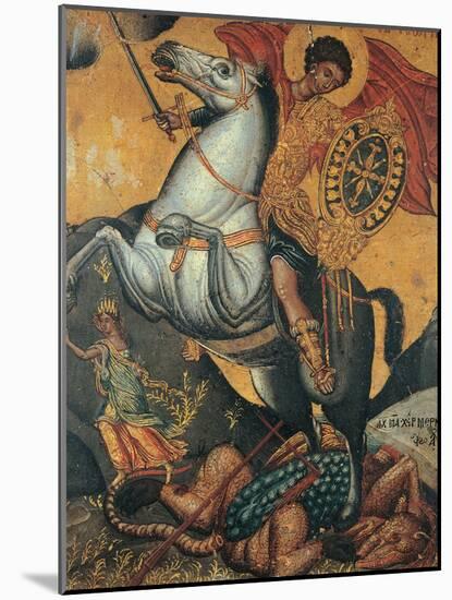 St George and the Dragon-null-Mounted Giclee Print