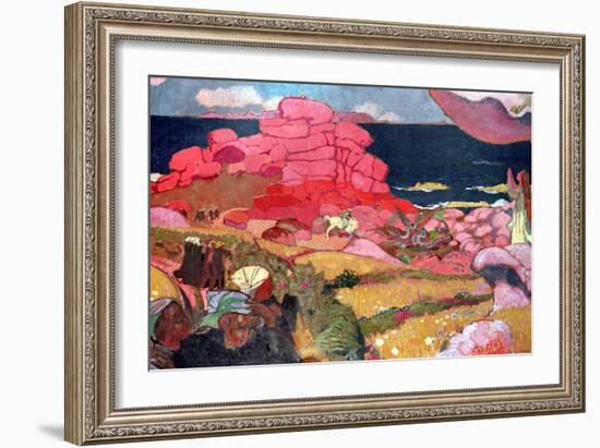 St. George and the Dragon-Maurice Denis-Framed Giclee Print