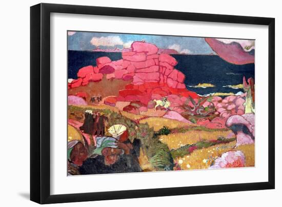 St. George and the Dragon-Maurice Denis-Framed Giclee Print