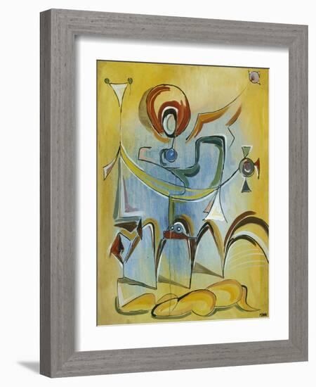 St.George and the Dragon-Vaan Manoukian-Framed Art Print