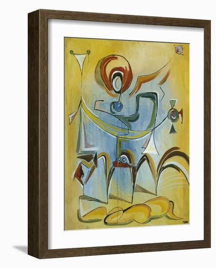 St.George and the Dragon-Vaan Manoukian-Framed Art Print