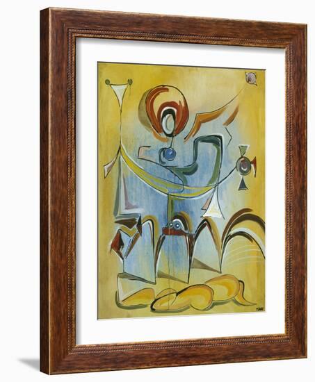 St.George and the Dragon-Vaan Manoukian-Framed Art Print