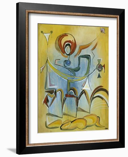 St.George and the Dragon-Vaan Manoukian-Framed Art Print