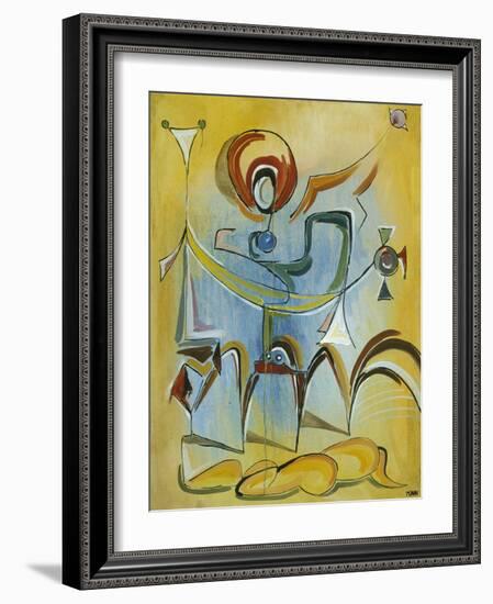 St.George and the Dragon-Vaan Manoukian-Framed Art Print