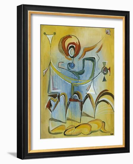 St.George and the Dragon-Vaan Manoukian-Framed Art Print