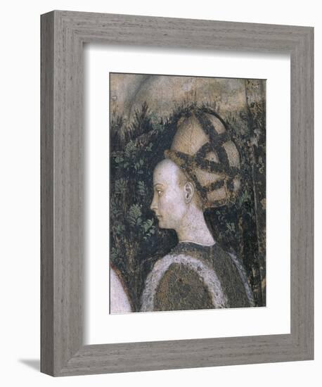 St George and the Princess, 1433-1435-Antonio Pisanello-Framed Giclee Print