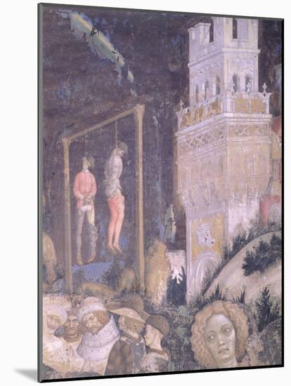 St George and the Princess, 1433-1435-Antonio Pisanello-Mounted Giclee Print