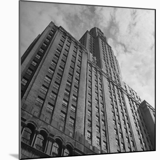 St. George Building, Contining Many Floors and Windows-Ed Clark-Mounted Photographic Print