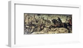 St. George Killing the Dragon-Vittore Carpaccio-Framed Giclee Print