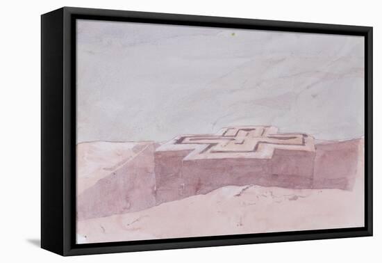 St. George, Lalibela-Charlie Millar-Framed Premier Image Canvas