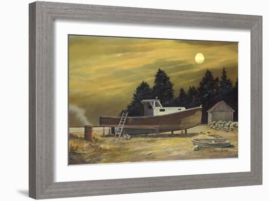 St George Moon-Jerry Cable-Framed Giclee Print