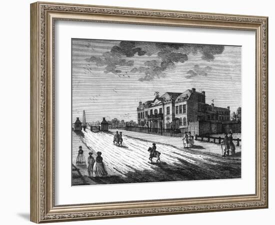 St George's Circus-null-Framed Art Print