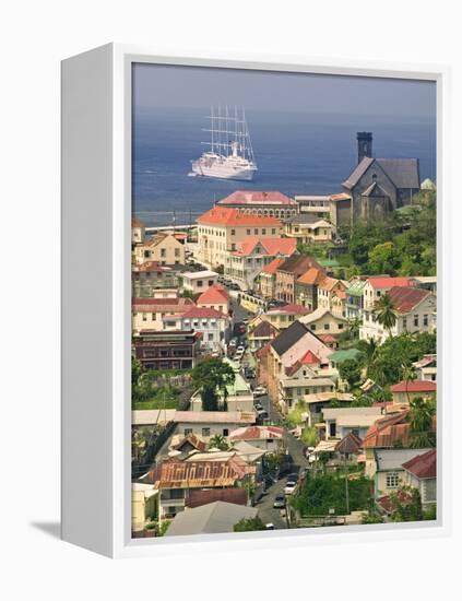 St. George's, Grenada, Caribbean-Walter Bibikow-Framed Premier Image Canvas