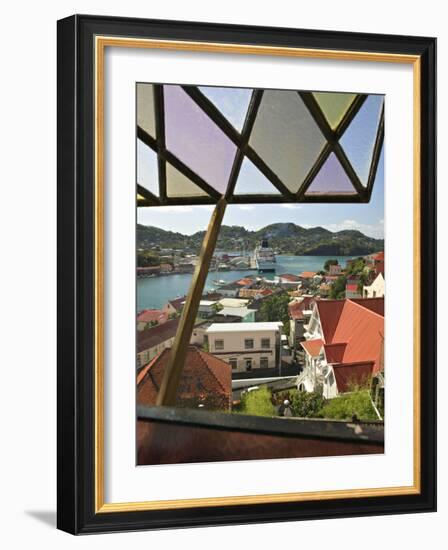 St, George's, Grenada, Caribbean-Walter Bibikow-Framed Photographic Print