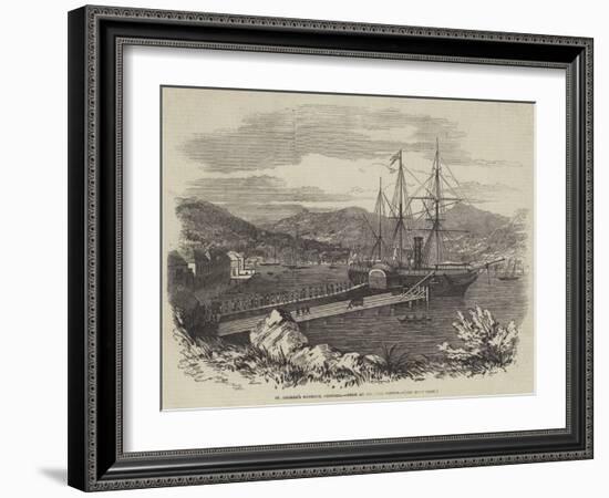 St George's Harbour, Grenada-null-Framed Giclee Print