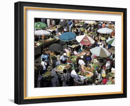 St. George's Saturday Market, Grenada, Windward Islands, West Indies, Caribbean, Central America-Robert Harding-Framed Photographic Print