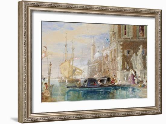 St. George's, Venice, C.1860-James Holland-Framed Giclee Print