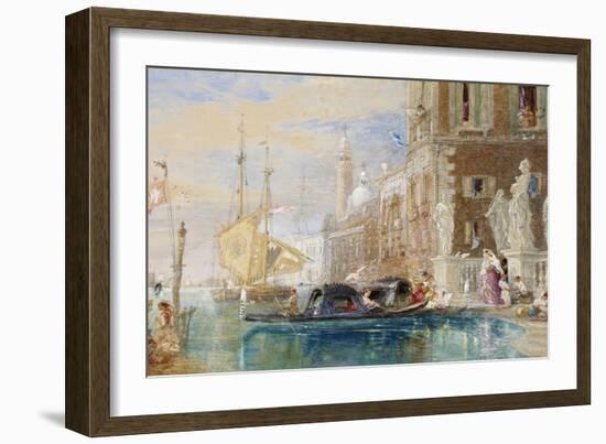 St. George's, Venice, C.1860-James Holland-Framed Giclee Print