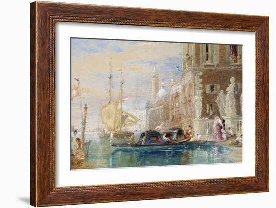 St. George's, Venice, C.1860-James Holland-Framed Giclee Print