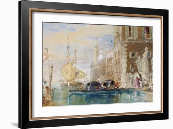 St. George's, Venice, C.1860-James Holland-Framed Giclee Print