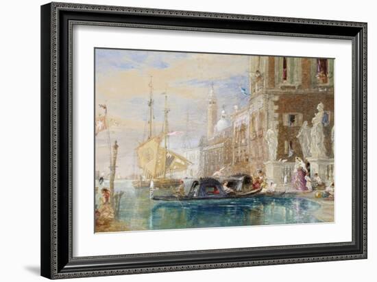 St. George's, Venice, C.1860-James Holland-Framed Giclee Print