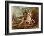 St. George Slaying the Dragon-Hans von Aachen-Framed Giclee Print
