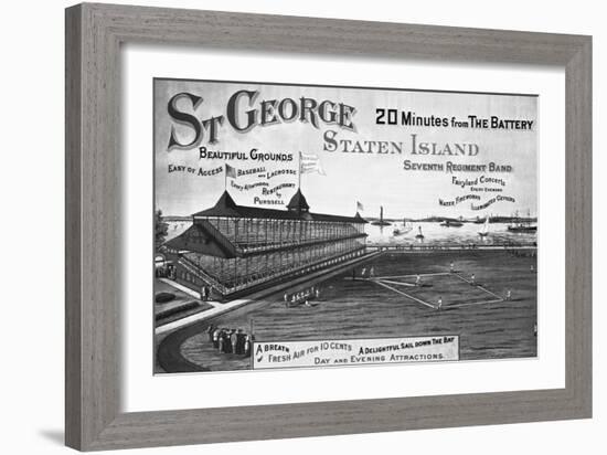 St. George, Staten Island-null-Framed Giclee Print