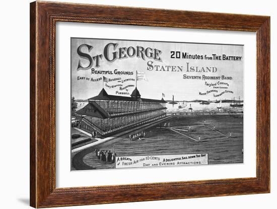 St. George, Staten Island-null-Framed Giclee Print